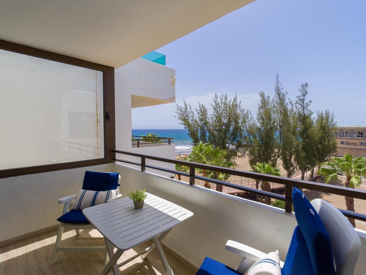 Precioso Apartamento En 1ª Linea De Mar San Agustín Extérieur photo