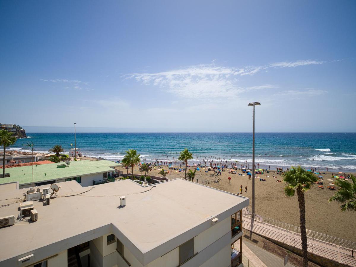 Precioso Apartamento En 1ª Linea De Mar San Agustín Extérieur photo