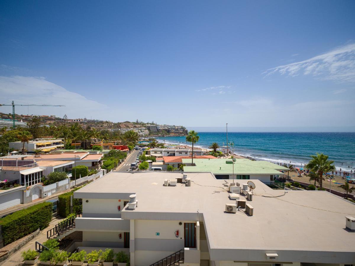 Precioso Apartamento En 1ª Linea De Mar San Agustín Extérieur photo